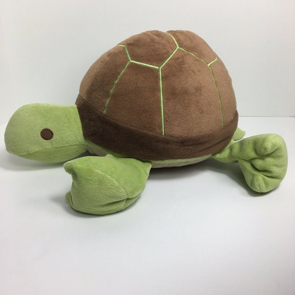 Circo Target Plush Turtle Tortoise Pillow Reptile Green Brown Bedding Decor Toy - Picture 11 of 12